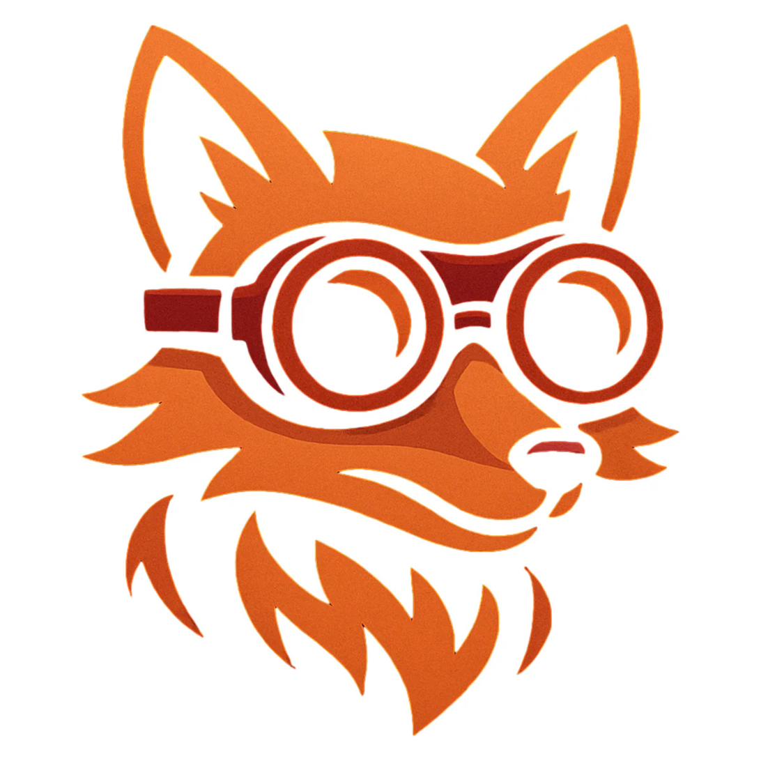 The AI Practicalist fox logo